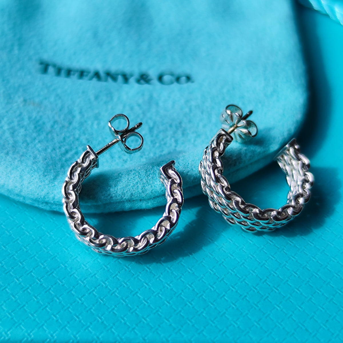 TIFFANY & CO. ティファニー サマセットリング フープピアス SV