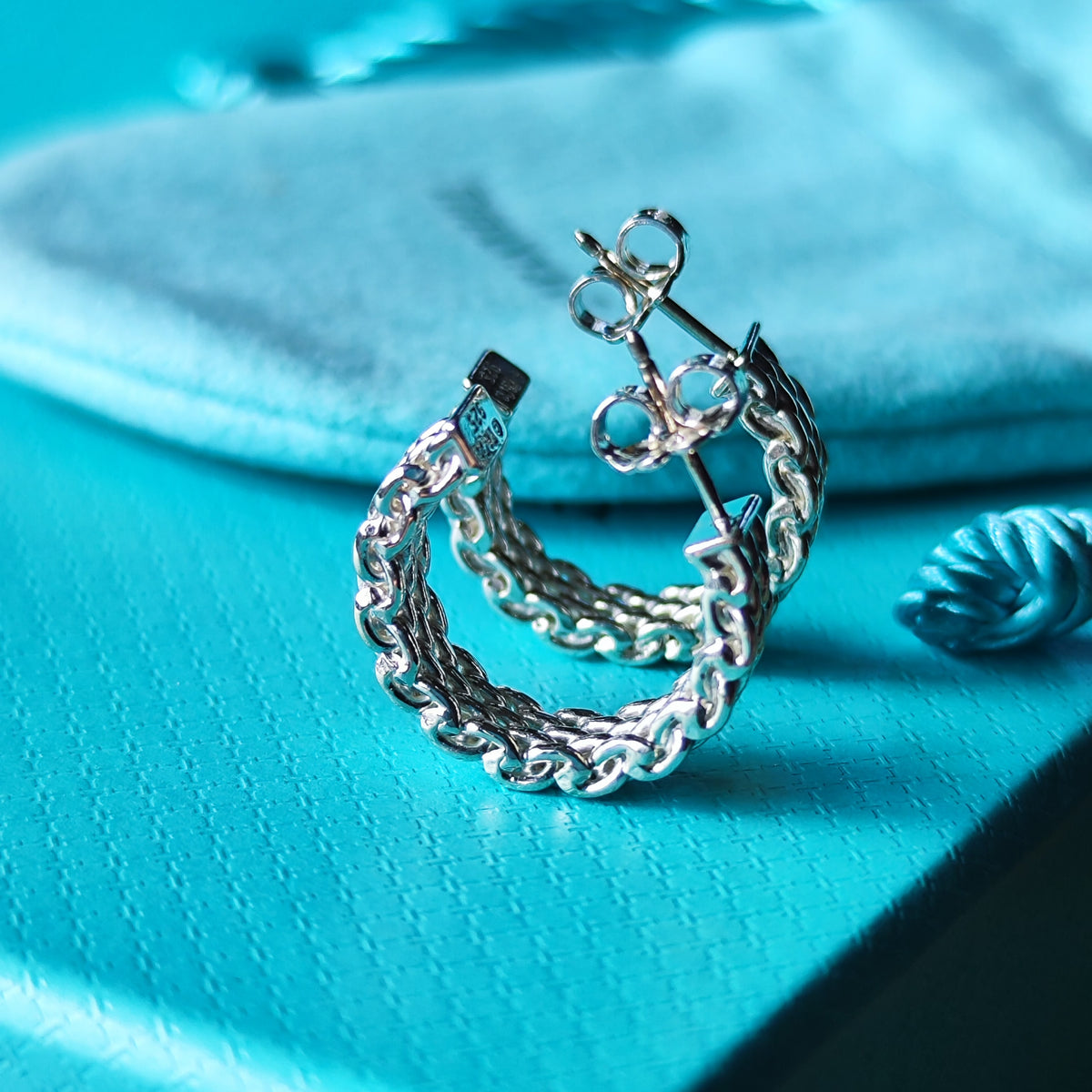 TIFFANY & CO. ティファニー サマセットリング フープピアス SV