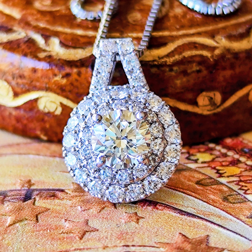 【インターナリーフローレス】天然ダイヤモンド 0.50ct ネックレス